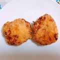 z33pink's cooksnap of when they made 余った筑前煮のリメイクコロッケ.