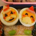 あるふぁ～すぴか's cooksnap of when they made クリスマス弁当☆ゆで卵☆簡単♩☆キャラ弁.