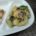 堕天使M's cooksnap of when they made ✩小松菜とツナの卵炒め✩.