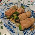 tamotan∞'s cooksnap of when they made オクラと山芋とエゴマの葉の肉巻き.