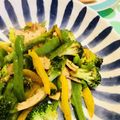 LimeLunch's cooksnap of when they made こどもピーマンとパプリカのコンソメ炒め.
