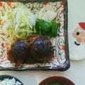 まみお✳'s cooksnap of when they made 簡単☆チーズinハンバーグ.