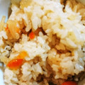 merry13t's cooksnap of when they made 炒るのがポイント♪大根きのこ炊き込みご飯.