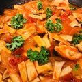 seyua's cooksnap of when they made 簡単☆チキンのトマト煮.