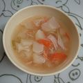 ユリとダンボ's cooksnap of when they made 【農家のレシピ】コカブのみぞれスープ.