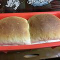手作り料理1年生's cooksnap of when they made パウンドケーキ型でミニ山食＊HB.