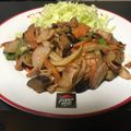 せきじゅんいち's cooksnap of when they made 茄子がおいしい！豚バラと野菜の味噌炒め！.