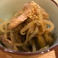ぎんはる's cooksnap of when they made 鶏ハムもやしナスのナムル和え.