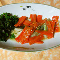 弥生うまれ。's cooksnap of when they made 簡単♬和食❀タラと人参の和風餡掛け❀.