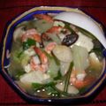 ycarolines's cooksnap of when they made 青梗菜とエビと豆腐のあんかけ.