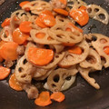 jyokun's cooksnap of when they made ♡蓮根と豚肉のきんぴら♡.