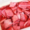 かかみん♪'s cooksnap of when they made 河内赤かぶらの酢漬け.