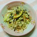 ＊れいぴん＊'s cooksnap of when they made 春キャベツと新玉のもみもみサラダ♪.