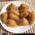 豆まめ豆's cooksnap of when they made 一口・いなり寿し（つつみ方も～）.