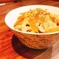 とこきち's cooksnap of when they made 黒酢入り☆蓮根と人参の炒めなます.