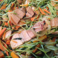 クックHPB1MU☆'s cooksnap of when they made 旨うま〜豆苗と焼豚の塩ダレ炒め.