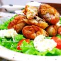 inyako's cooksnap of when they made 肉じゃがリメイク～米油でぱりぱり春巻き.