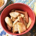 ☆ぴーなっつ☆'s cooksnap of when they made 小カブとベーコンの醤油バター焼き.