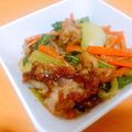 へいへいへーいしばた's cooksnap of when they made 生姜香る豚肉とチンゲンサイの中華風炒め.