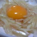 とら＆とららのママ's cooksnap of when they made 新玉ねぎの明太子ユッケ風.