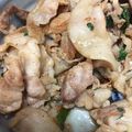 小栗色's cooksnap of when they made 簡単すぎてごめんなさい！豚肉大葉和え.