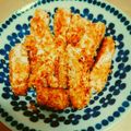 鰆鯨鰆's cooksnap of when they made 鶏胸肉の揚げないチキンカツ.