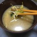 kotorinpi's cooksnap of when they made 【風邪】卵と千切りキャベツの味噌汁.