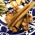 プレモルっ子's cooksnap of when they made 手羽先とごぼうの甘辛煮.
