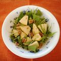 pitachan1's cooksnap of when they made クルミが合います★水菜とりんごのサラダ.
