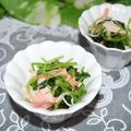 mielle's cooksnap of when they made 三つ葉とかにかまの白だし和え.
