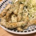 パフェうさこ♪'s cooksnap of when they made ささみの米粉スティック揚げ.