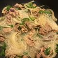 チャックねこ☆'s cooksnap of when they made 豚肉と野菜で春雨炒め.