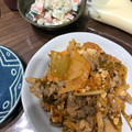 あいぼんｗ's cooksnap of when they made うちの白菜たっぷり豚キムチ.