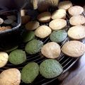 fukuphone's cooksnap of when they made 簡単♪さっくりクッキー（プレーン&抹茶）.