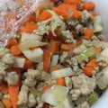 megomo's cooksnap of when they made 蓮根たっぷりそぼろ.