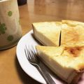 14basket's cooksnap of when they made 水切りヨーグルトでベイクドチーズケーキ風.