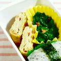 SP♪'s cooksnap of when they made お弁当に！お好み焼き風玉子焼き♪.