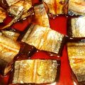 ＊＊＊＊み＊＊＊＊'s cooksnap of when they made さんま（魚）の一夜干しで佃煮（甘露煮）.