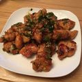 クックETEGGU☆'s cooksnap of when they made デパ地下風☆ねぎまみれな鶏からあげ.