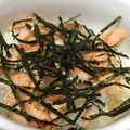 amileamila's cooksnap of when they made 簡単！手作り鮭フレークでサラサラお茶漬け.