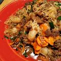 メダカの赤ちゃん's cooksnap of when they made 基本の和食・牛肉と糸こんにゃくの炒め煮。.