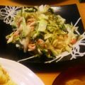 とある双子の父親's cooksnap of when they made 豆苗とキャベツの千切りサラダ.