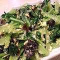 ぶんちょこ's cooksnap of when they made きくらげと小松菜のたまごとじ.