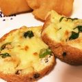 bb☆'s cooksnap of when they made 簡単♪がんもの生姜醤油ピザ.