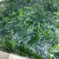 わたさな2016's cooksnap of when they made お味噌汁の具に小松菜の冷凍保存.