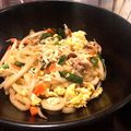 らぱちゃ's cooksnap of when they made 簡単☆パッタイ風焼きうどん☆.