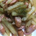 みさりママ's cooksnap of when they made 簡単過ぎ！大根＆ウィンナーのコンソメ炒め.