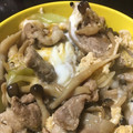 harutama's cooksnap of when they made きのこと豚肉の卵とじ丼ぶり(他人丼）.