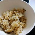 4double5's cooksnap of when they made お吸い物の素で☆炊き込みご飯.