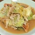 ＊栗鼠＊'s cooksnap of when they made フライパンで簡単☆鮭のちゃんちゃん焼き.